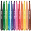 Filctoll készlet, 3,7 mm, kimosható, MAPED „Color'Peps Long Life 2”, 12 különböző szín 12 db