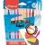 Filctoll készlet, 3,6 mm, törölhető, MAPED "Color'Peps Oops!", 10+2 különböző szín 12 db