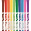 Akvarell filctoll készlet, 3,6 mm, ecsettel, MAPED "Color'Peps Aqua", 10 különböző szín 10 db