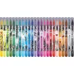 Filctoll készlet, 2,8 mm, kimosható, MAPED "Color'Peps Monster" 24 különböző szín 24 db