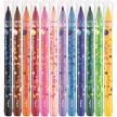 Filctoll készlet, 2,8 mm, kimosható, MAPED "Pixel Party", 12 különböző szín 12 db