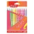 Filctoll készlet, 2,8 mm, kimosható, MAPED "Neon", 10 különböző szín 10 db