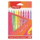 Filctoll készlet, 2,8 mm, kimosható, MAPED "Neon", 10 különböző szín 10 db