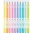 Filctoll készlet, 2,8 mm, kimosható, MAPED "Color'Peps Pastel", 10 különböző pasztell szín 10 db