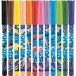 Filctoll készlet, 2 mm, kimosható, MAPED "Color'Peps Ocean Life", 12 különböző szín 12 db