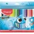 Filctoll készlet, 2 mm, kimosható, MAPED "Color'Peps Ocean", 18 különböző szín 18 db