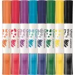 Filctoll készlet, 7,5 mm, kétvégű, MAPED "Color'Peps Duo Stamp" 8 különböző szín és minta 8 db