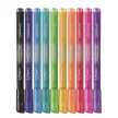 Filctoll készlet, 2,8 mm, csillámos, MAPED "Color'Peps Glitter", 10 különböző szín 10 db