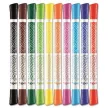 Filctoll készlet, MAPED "Color'Peps Duo Tip", 10 különböző szín 10 db