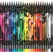 Színes ceruza készlet, háromszögletű, MAPED "Color'Peps Monster" 24 különböző szín 24 db