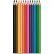 Színes ceruza készlet, háromszögletű, MAPED "Color'Peps Strong", 12 különböző szín 12 db