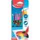 Olajpasztell kréta, MAPED "Color'Peps", 12 különböző szín 12 db