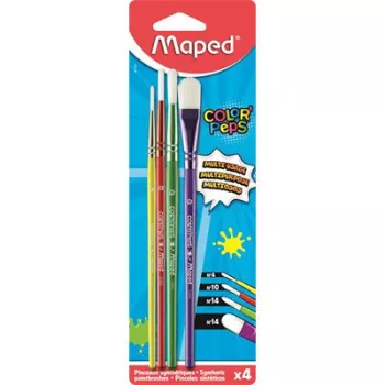   Ecsetkészlet, no. 4-10-14-14, MAPED "Color'Peps" 4 db