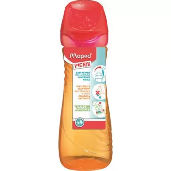   Kulacs, 580 ml, MAPED PICNIK "Origins", narancs-pink 1 db