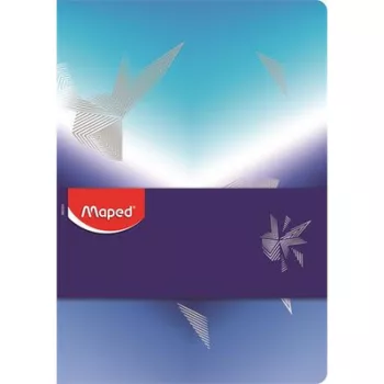   Jegyzetfüzet, tűzött, A5, vonalas, MAPED „Arctic jégvilág” 1 db