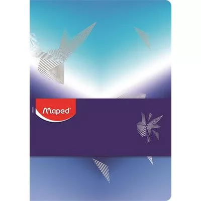 Jegyzetfüzet, tűzött, A5, vonalas, MAPED „Arctic jégvilág” 1 db
