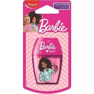 Hegyező, egylyukú, tartályos MAPED "Barbie Shaker" 1 db