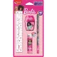 Írószer készlet, 4 darabos, MAPED "Barbie" 4 db
