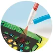 Fújós filctoll készlet, csíkozás, MAPED CREATIV "Blow pen Art" 1 készlet