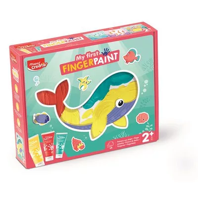 Ujjfesték, MAPED CREATIV "Early Age My First Finger Paint" 1 készlet