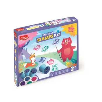   Nyomdázó készlet, állatok, MAPED CREATIV "Early Age My First Stamps Kit" 1 készlet