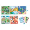 Matrica készlet, geometriai, MAPED CREATIV "Geometric Stickers", a világ állatai 1 készlet