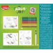 Akvarell festőkészlet, dinoszaurusz, MAPED CREATIV "Aqua Art" 1 készlet