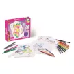 Akvarell festőkészlet, MAPED CREATIV "Barbie Aqua Art - Maxi Set" 1 készlet - AKCIÓS