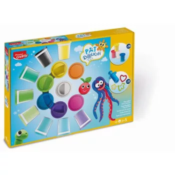   Gyurma és formázó készlet, 32 darabos, MAPED CREATIV "Pat Dough" 1 készlet