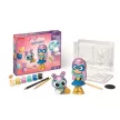 Gipszkiöntő készlet formákkal és festékkel, MAPED CREATIV "Plaster Friends Girly" 1 készlet