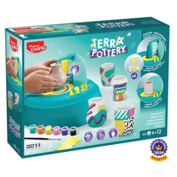   Korongozó készlet, MAPED CREATIV "Terra Pottery" 1 készlet