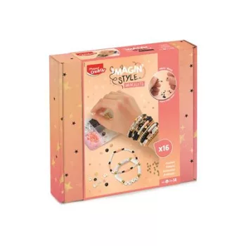   Karkötő készítő, fekete-arany, MAPED CREATIV "Imagin' Style Glam" 1 készlet