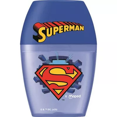 Hegyező, egylyukú, tartályos, MAPED "Superman Shaker" 1 db