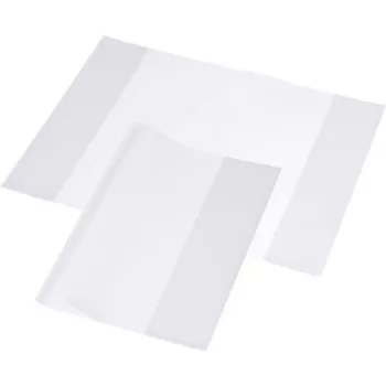   Füzet- és könyvborító, A4, PP, 90 mikron, fényes felület, PANTA PLAST, víztiszta 10 db