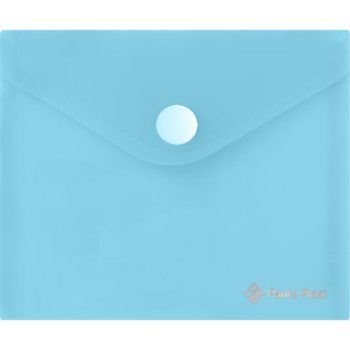   Irattartó tasak, A6, PP, patentos, 160 mikron, PANTA PLAST, pasztellkék