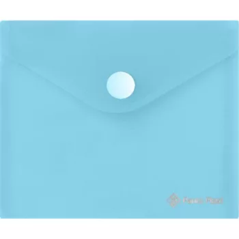   Irattartó tasak, A6, PP, patentos, 160 mikron, PANTA PLAST, pasztellkék