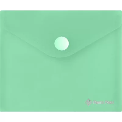 Irattartó tasak, A6, PP, patentos, 160 mikron, PANTA PLAST, pasztellzöld
