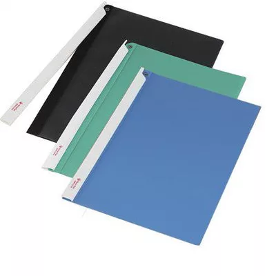 Gyorsfűző, hosszú klipes, PP, A4, PANTA PLAST, zöld 1 db