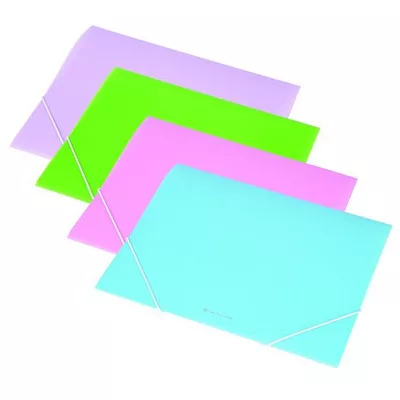 Gumis mappa, 15 mm, PP, A4, PANTA PLAST, pasztell-lila 1 db