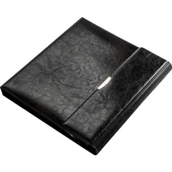   Konferencia mappa, A5, műbőr, PANTA PLAST "Optimus", fekete