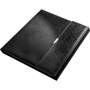   Konferencia mappa, A4, műbőr, PANTA PLAST "Optimus", fekete