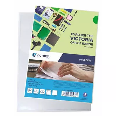 Genotherm, "L", A4, 150 mikron, víztiszta, VICTORIA OFFICE