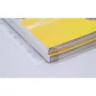 Katalógustartó genotherm, lefűzhető, A4, 180 mikron, PP, 25 mm, VICTORIA OFFICE  (10 db/csomag)