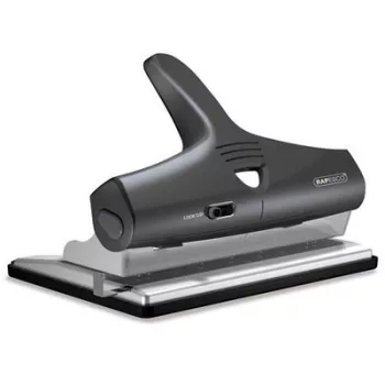   Lyukasztó, állítható lyukszámú, 32 lap, RAPESCO "Heavy Duty", fekete-szürke 1 db