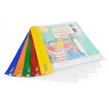   Rendszerező tasak, A5, cipzáras, RAPESCO, "Zippi", vegyes színek (szín nem választható)