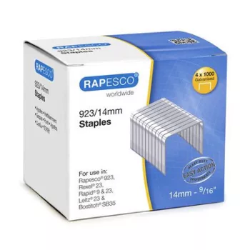 Tűzőkapocs, 23/14, horganyzott, RAPESCO 1000 db