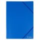 Gumis mappa, 15 mm, PP, A4, VICTORIA OFFICE, kék