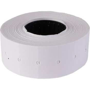 Árazószalag, 21x12 mm, "Motex", fehér
