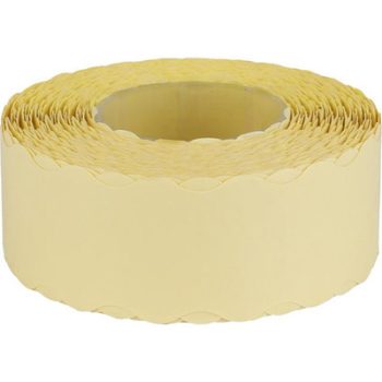 Árazószalag, 22x12 mm, citrom