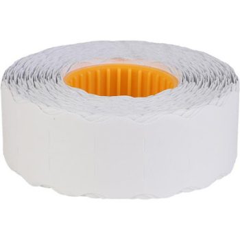 Árazószalag, 22x12 mm, „C”, fehér